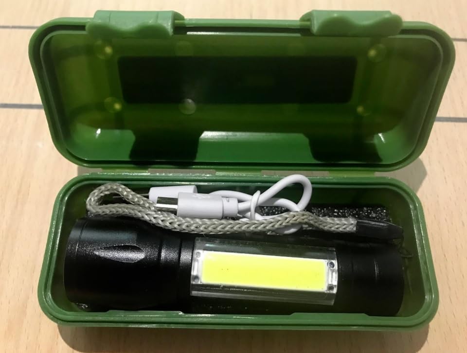 rhonnium Tactical Flashlight with Desk Lamp-image-41