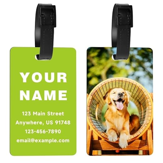 300 Packs Personalized Golf Bag Luggage Tags