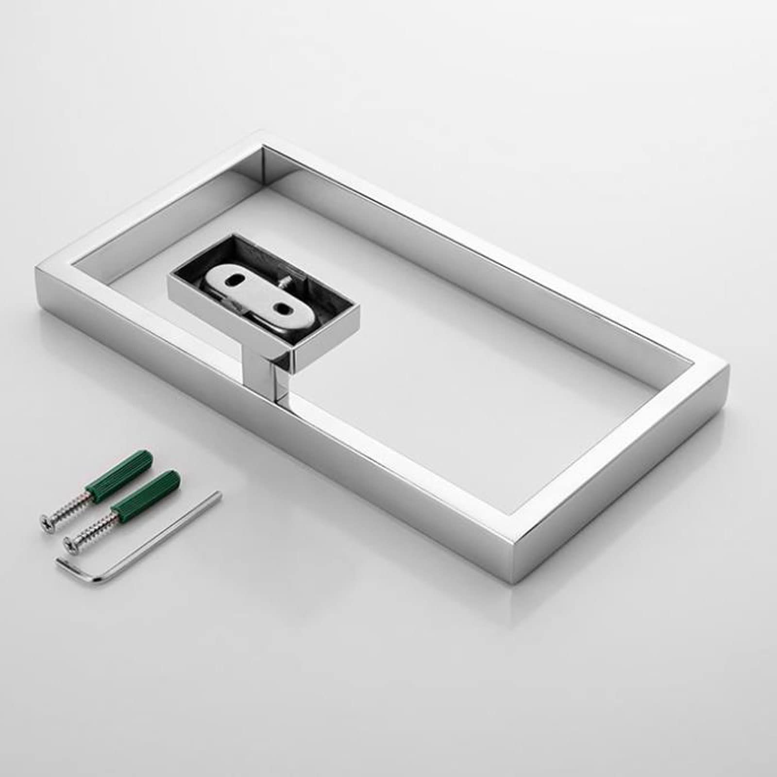 Quadratischer Ringmaß aus Edelstahl für die Schmuckherstellung.