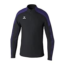 Erima Felpa da Allenamento Evo Star (1262407) Unisex – Adulto, Nero, Ultra Violet, S