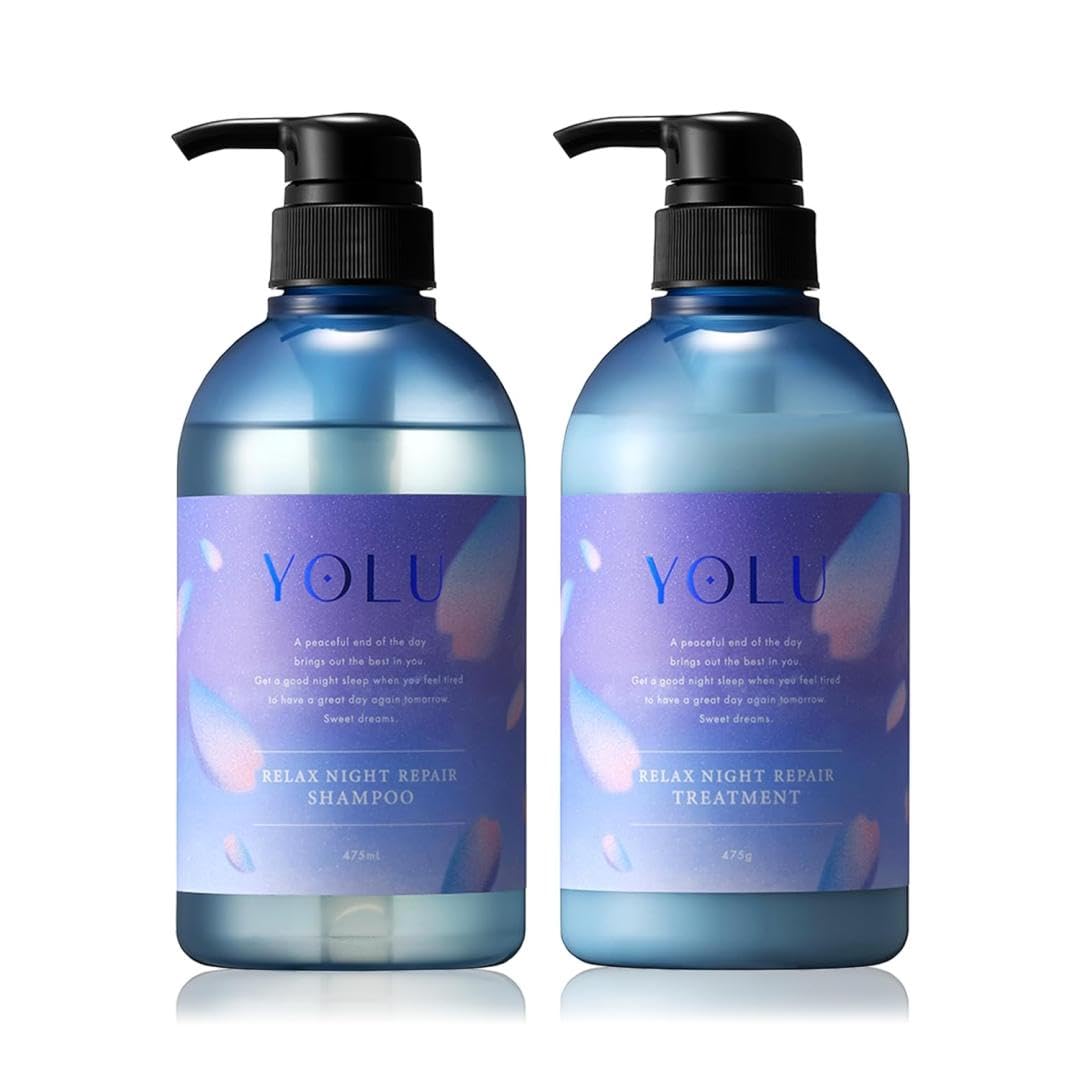 ヨルサクラリラックスナイトリペアシャンプートリートメントサクラ＆マグノリア Amazon | [2024年春限定] YOLU ヨル | 夜間美容 シャンプー