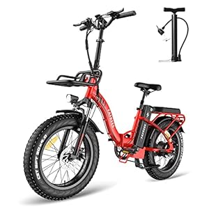 Fafrees F20 Max Electric Bike, 20 * 4,0 inch vouwen elektrische stadsfiets, 48V 18AH/864WH batterij, Shimano 7 Speed…