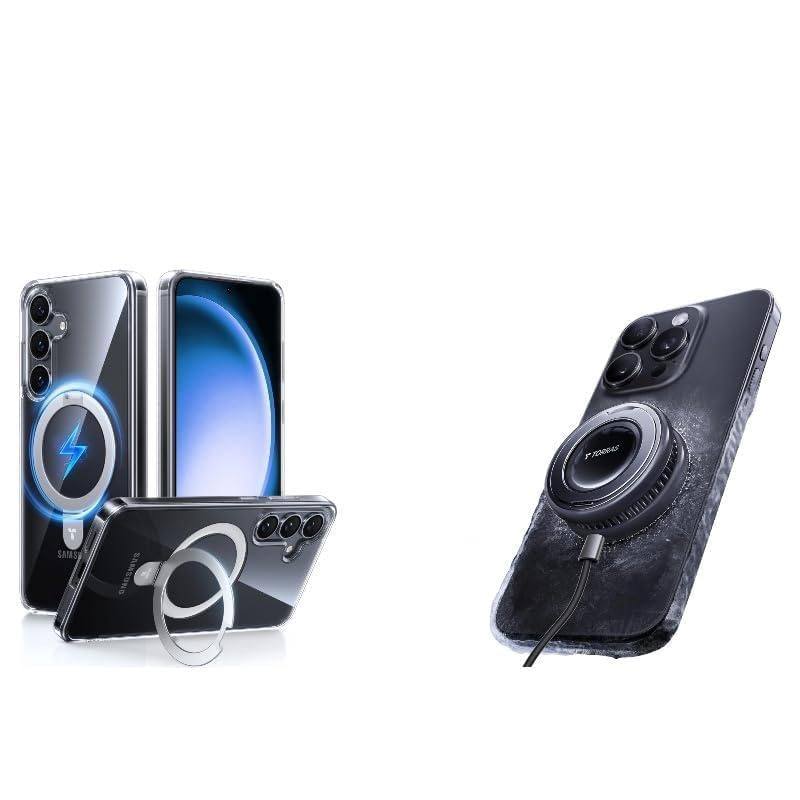 TORRAS PolarCircle Qi2 Mag-Safe Charger & Magnetic Case — Buy Together to Save 15%