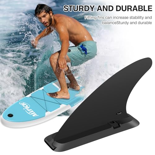 ALLPICK Sup Finne Klein Fin, Abnehmbare Finne Stand Up Paddle Board Ersatzflosse, Kleine Flossen Zubehör für Stand Up Paddle Board,Surfboard für im Jahr 2025