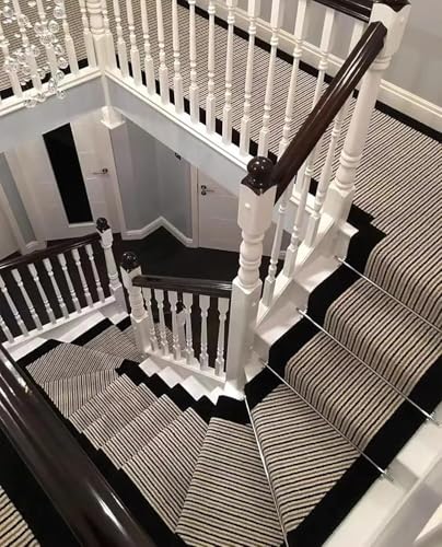 Barres de support de tapis d'escalier modernes pour maison chic