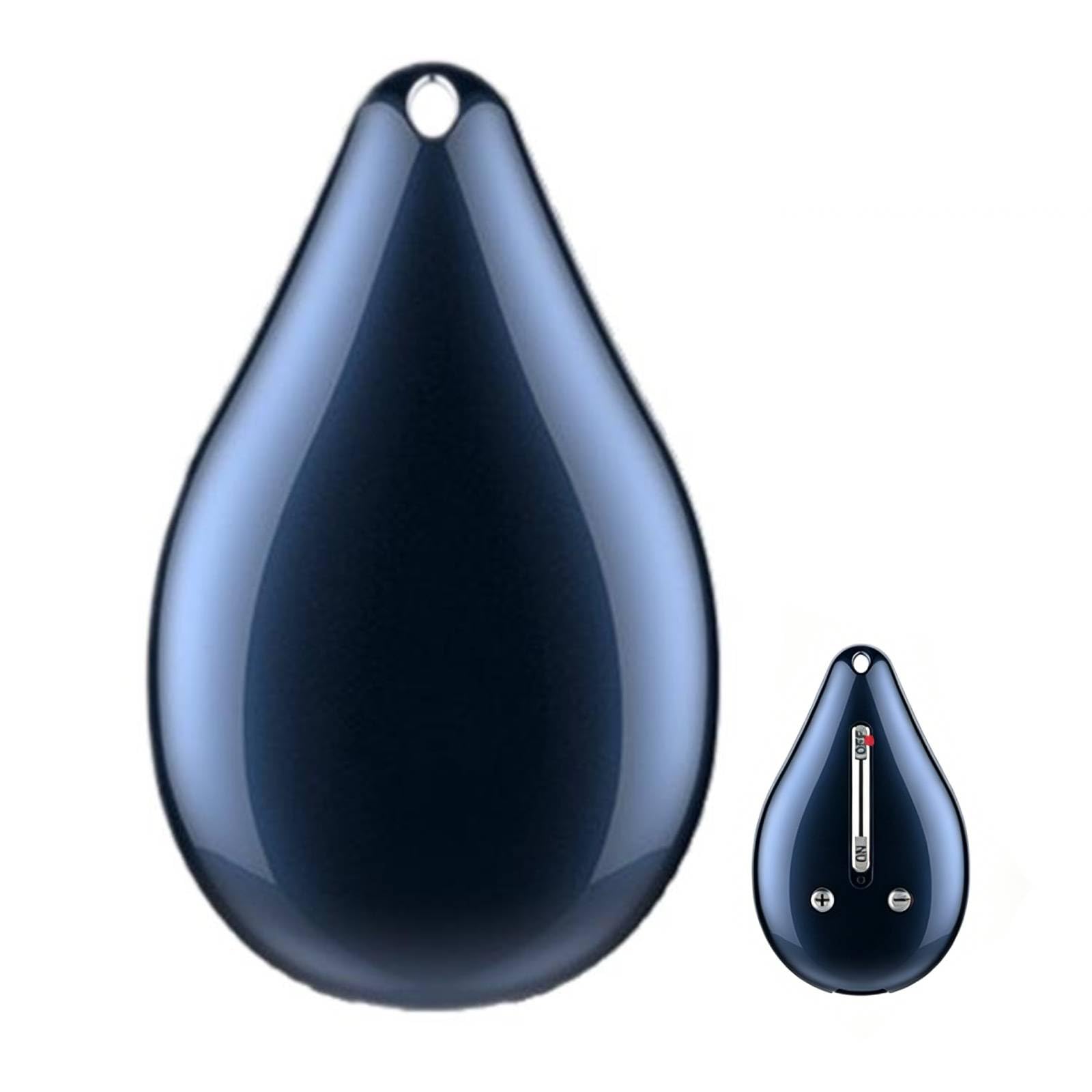 Droplet Pendant Digital Voice Recorder, 68H Voice Activated Recorder for Meetings, Mini Noise Reduction&One-key Ultra Long Recording,Password Protection, Usb Pocket Portable Recording Device (16GB)