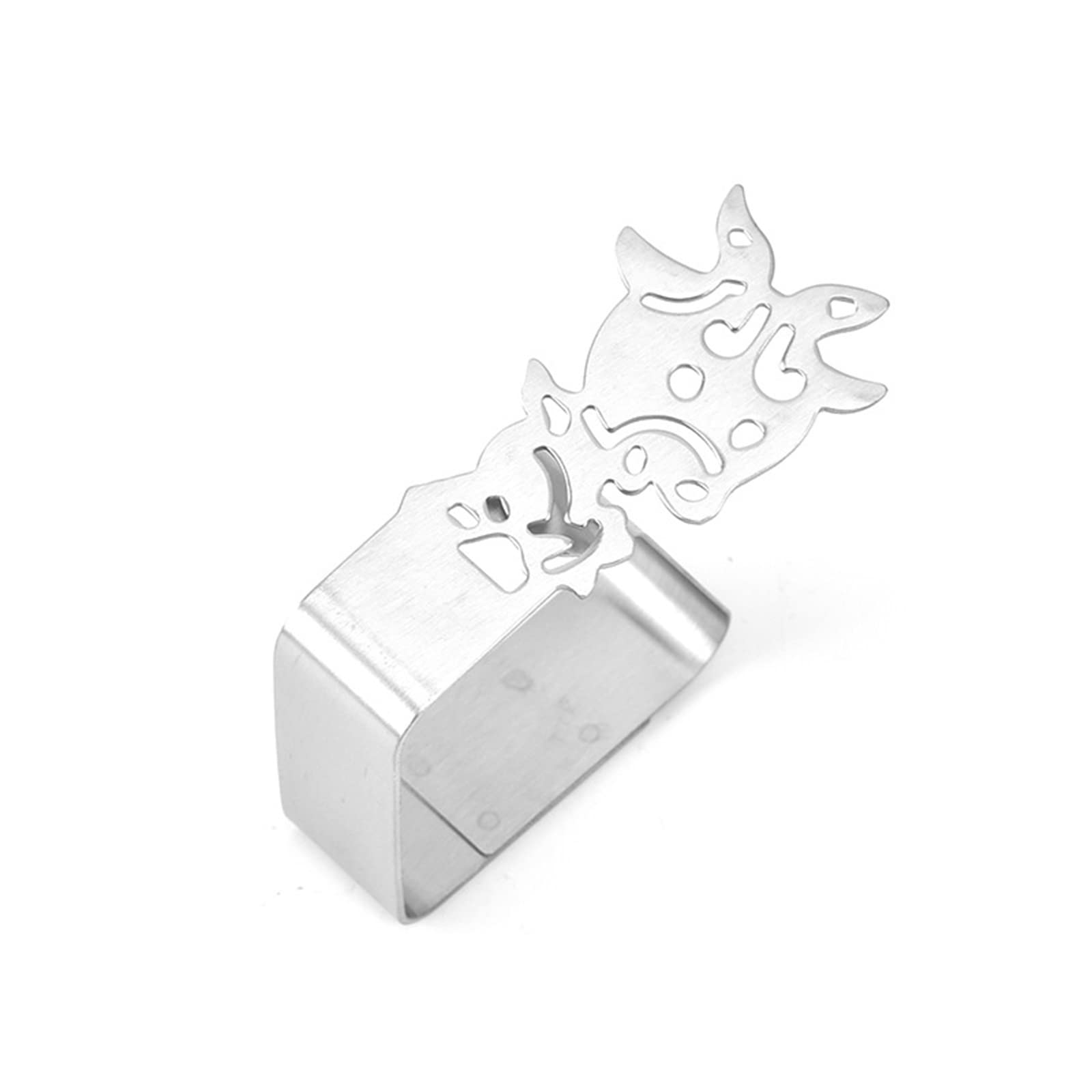 Tsophreniq Stainless Steel Tablecloth Clip Decorative Animal Clamp Holder Table Cover Clamps for Picnic BBQ Wedding Clamp