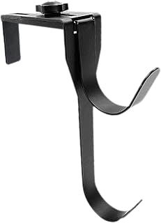 Conjunto de suportes de ferro para de piscina ajustáveis, ganchos para telescópicas de piscina, cabide de metal para telescópicas, 1 PEDAÇO