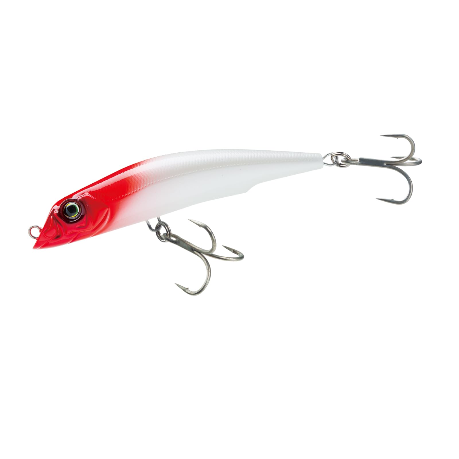 Yo-Zuri Mag Darter Floating Diver Lure, Pearl Redhead, 4-1/8-Inch