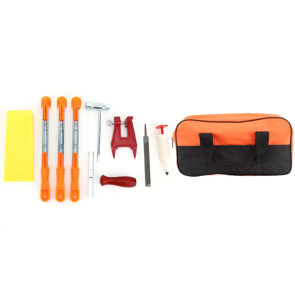 Kit de limas de Motosierra, Herramienta de Afilado para Trabajadores industriales