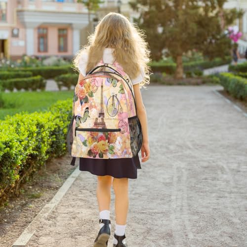 Sac à dos d'école Paris et voyage décontracté ordi portable