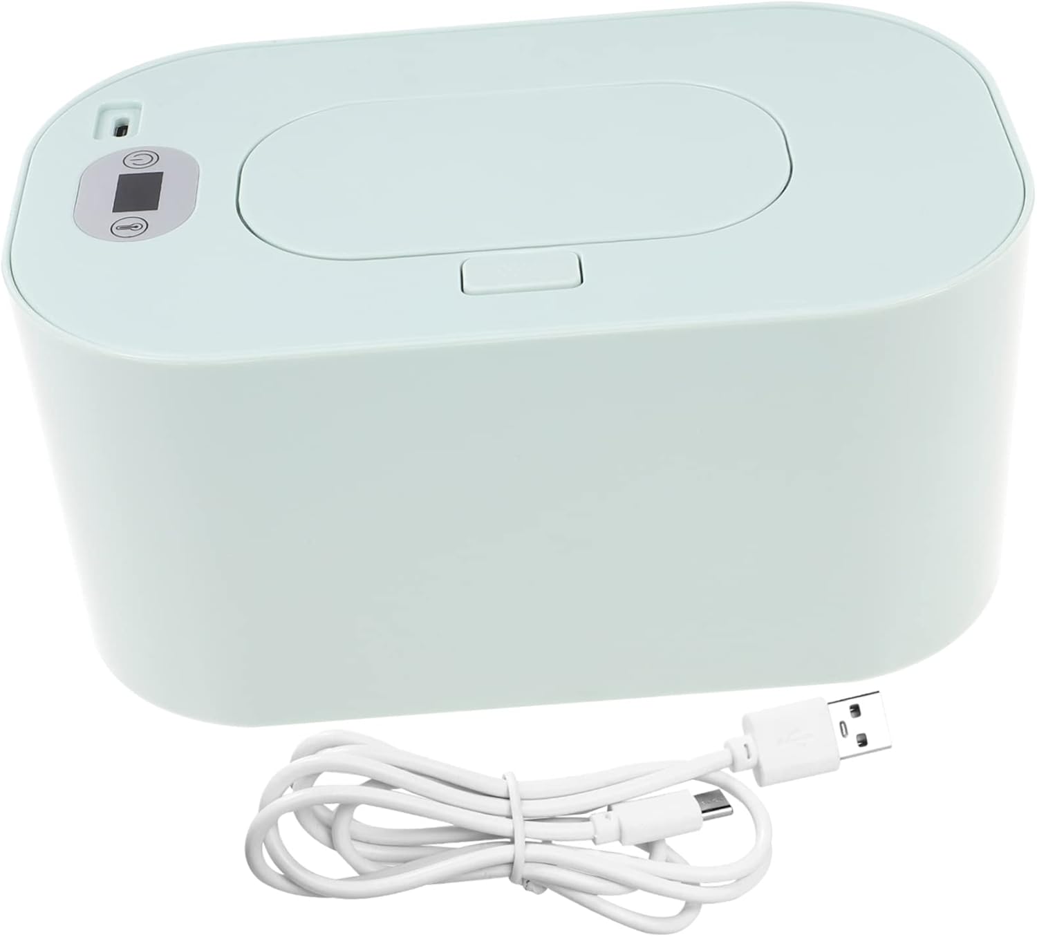 USB Portable Wipe Warmer Temperature Tissue Dispenser for Home Car Use High Strength Material Design for Soothing During Cold Days