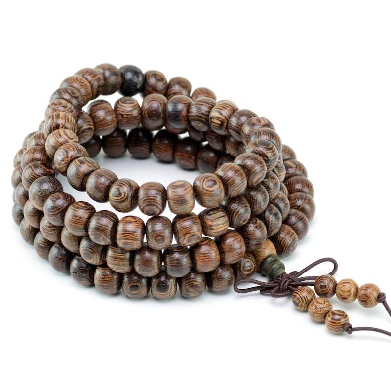Perles de prière bouddhiste pour apaiser l'esprit et optimiser la guérison reiki
