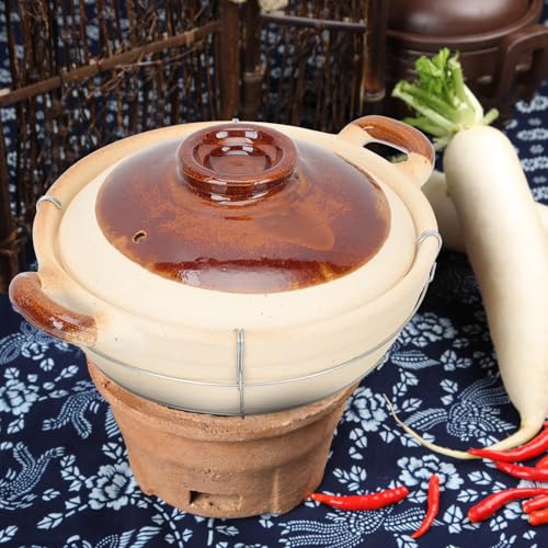 Marmite de cuisine résistante à la chaleur et pot chinois en terre cuite