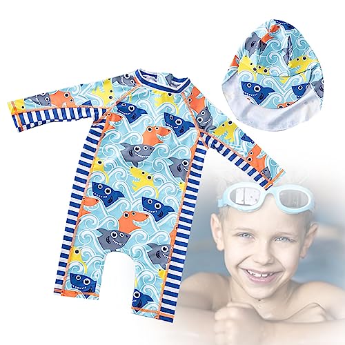 Protection UV 50+ maillots de bain bébé ensemble complet plage tri