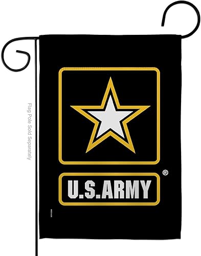 Bandera del ejército de los Estados Unidos con licencia oficial de los militares estadounidenses veteranos militares estadounidenses para retirarse,