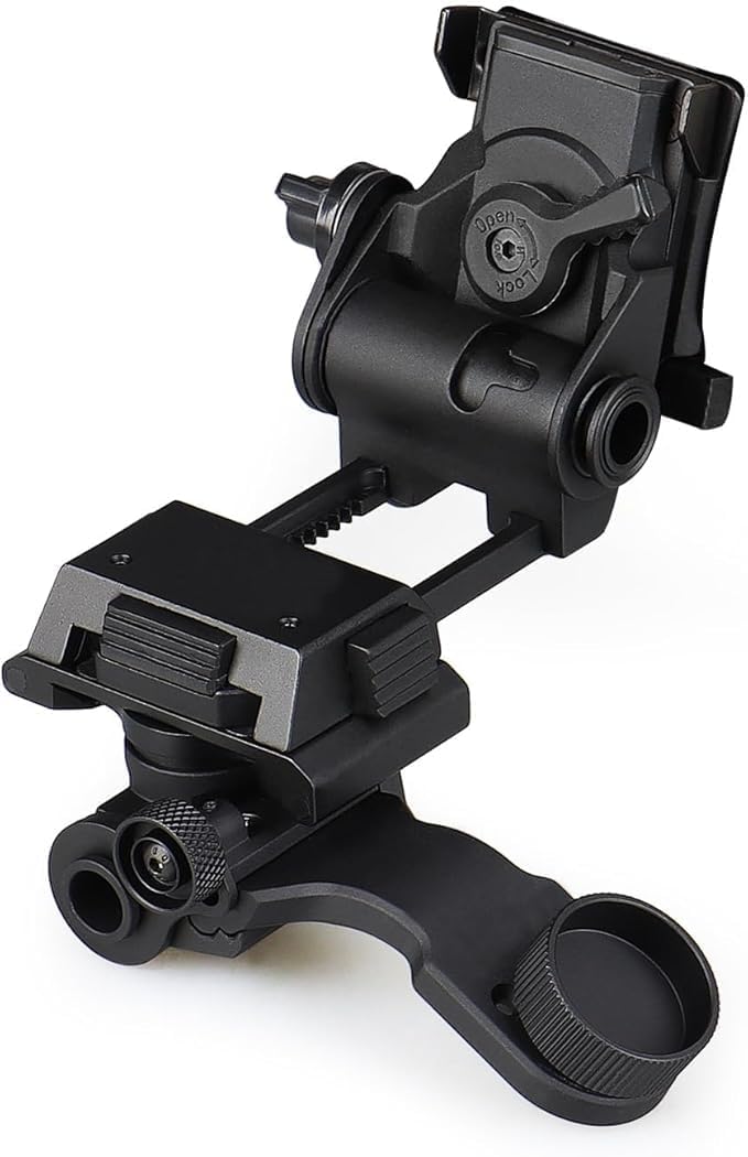 New Aluminum L4 G24 Mount and NVG J-ARM Adapter Fit for Helmet Adapter for Night Vision PVS-14 for Hunting (UK Standard Screw)
