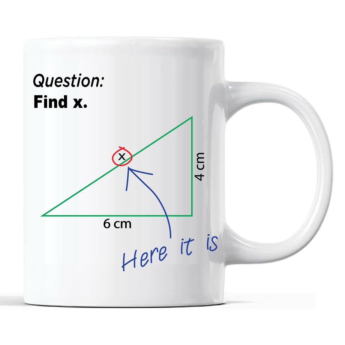 Gift Island Maths Teacher Mug - Gifts for Maths Teachers - Math Teacher Gifts - FIND X - 11oz