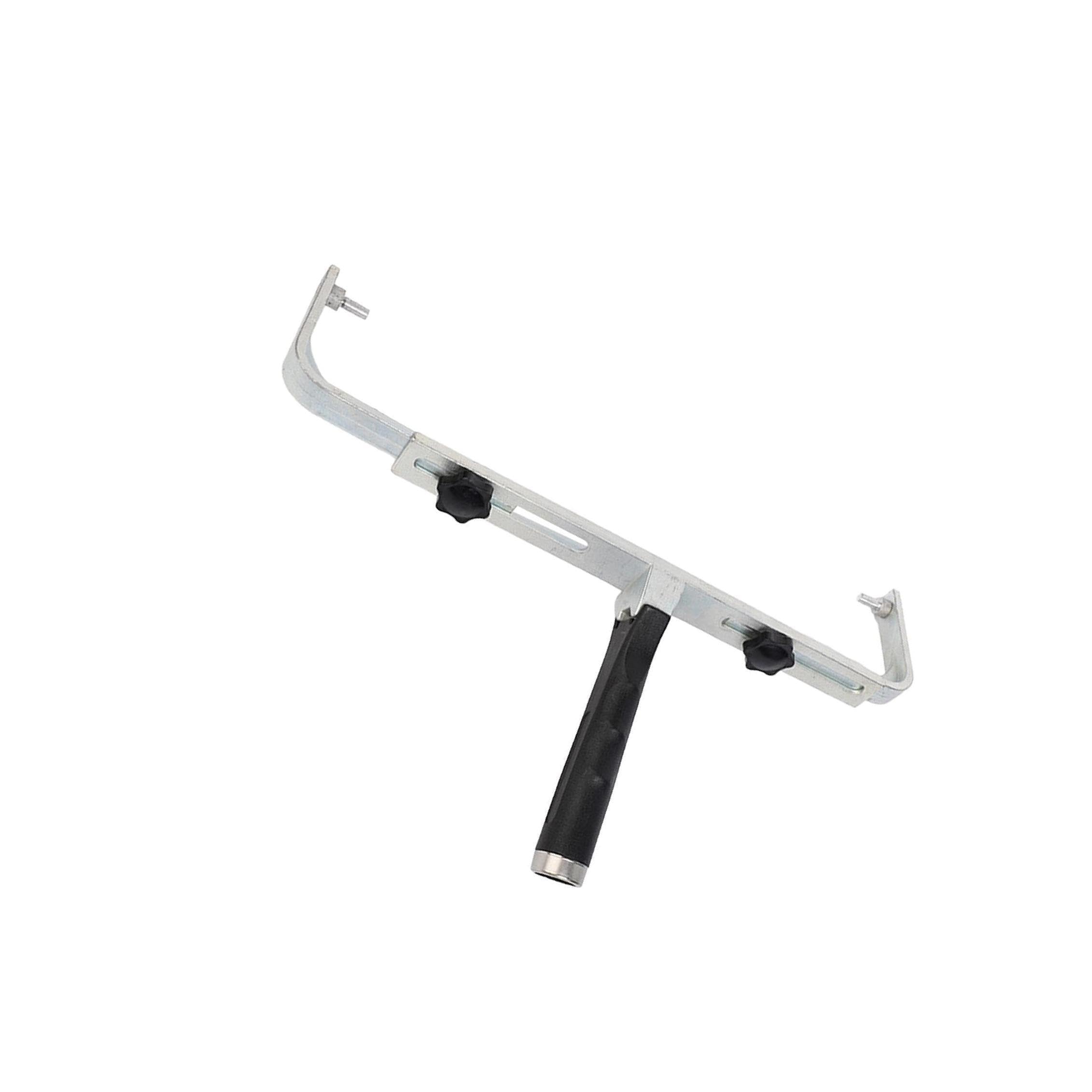 CYDZSRA Paint Roller Frame Adjustable 12 to 19 Offers Flexibility in Extensive Projects with Quick Coverage Sturdy Rectangular Lightweight Yet Strong Aluminum Frame with Upgraded