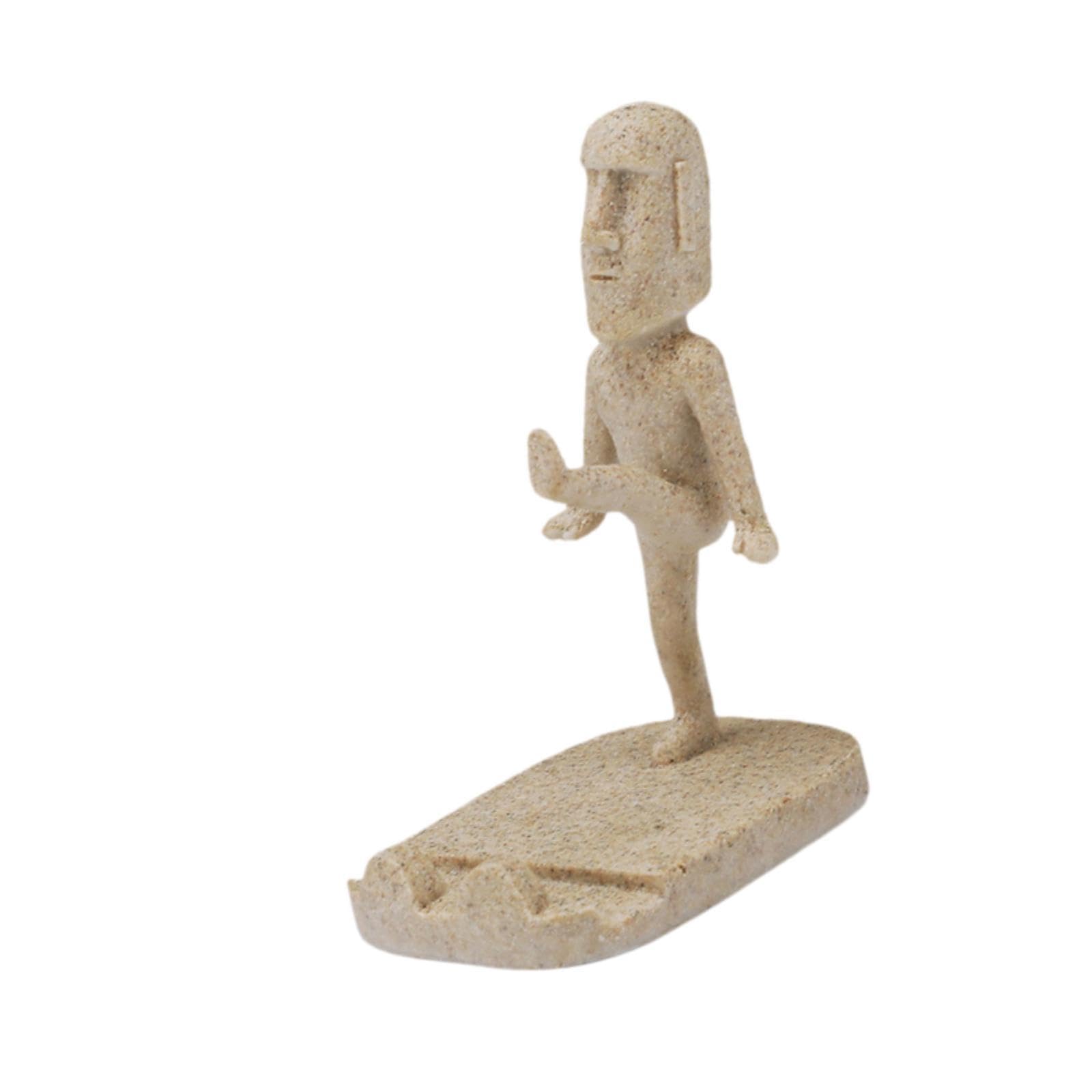 Amazon.co.jp: WeiLaiKeQi イースター島のモアイ像 デスクトップ用