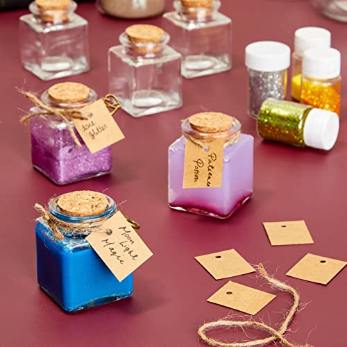 Botellas De Vidrio Con Tapón De Corcho Wis-fs, 40 Unidades | Cuotas Sin