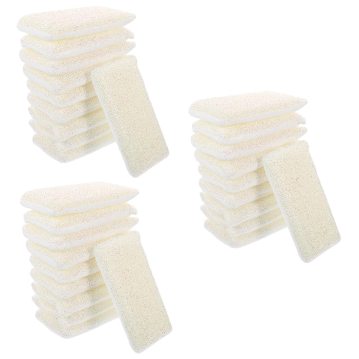 Mobestech 3 Set Di Spugne Spesse Per Piatti Spugne Abrasive Resistenti Set Per La Pulizia Della Lavastoviglie Da Cucina Design Non Incluso 10 Pezzi*3
