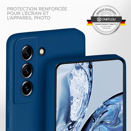Coque silicone Samsung S21 FE 5G ONEFLOW souple avec protection camera - 4