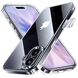 NIMASO iPhone 17 用 ケース クリア 黄変防止 耐衝撃 米軍MIL規格 SGS認証 PC背面 カメラコントロールカバー付き いPhone 17 対応 ケース 傷つけ防止 超薄型 軽量 ワイヤレス充電対応 ストラップホール付き アイフォン 17対応(6.3インチ) スマホケース 透明 (氷星シリーズ)NSC25F1658