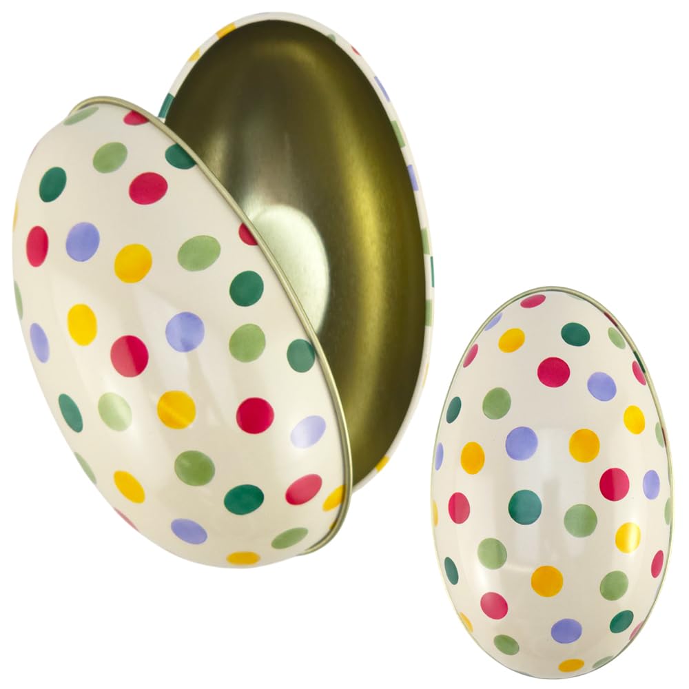 Spotty Dots | Emma Bridgewater Two-Part Tinware Egg | Fillable Easter Gift — image 1