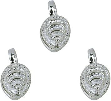 Mala Beads Counter, Leaf Shape Tibetan Buddhist Prayer Bead Malas Counter Clips - Buddhist Mala Counter Clip, Pack of 3