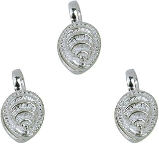Mala Beads Counter, Leaf Shape Tibetan Buddhist Prayer Bead Malas Counter Clips - Buddhist Mala Counter Clip, Pack of 3