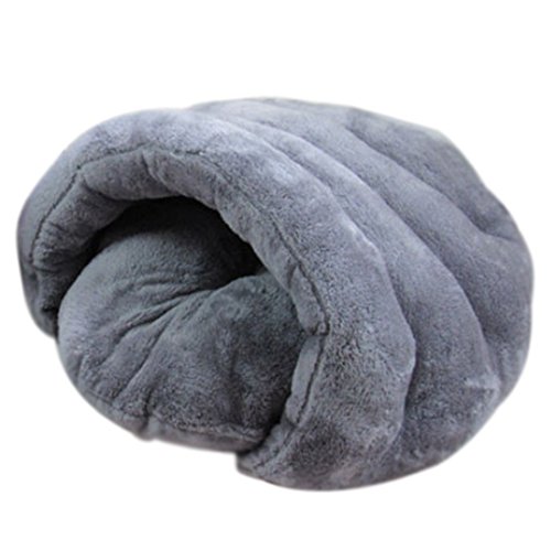 Haoun Cozy Cuddle Cave Pet Bed Removable Cushion Covered Hooded Pets Sleep Zone For Cats/Puppies #TOP7