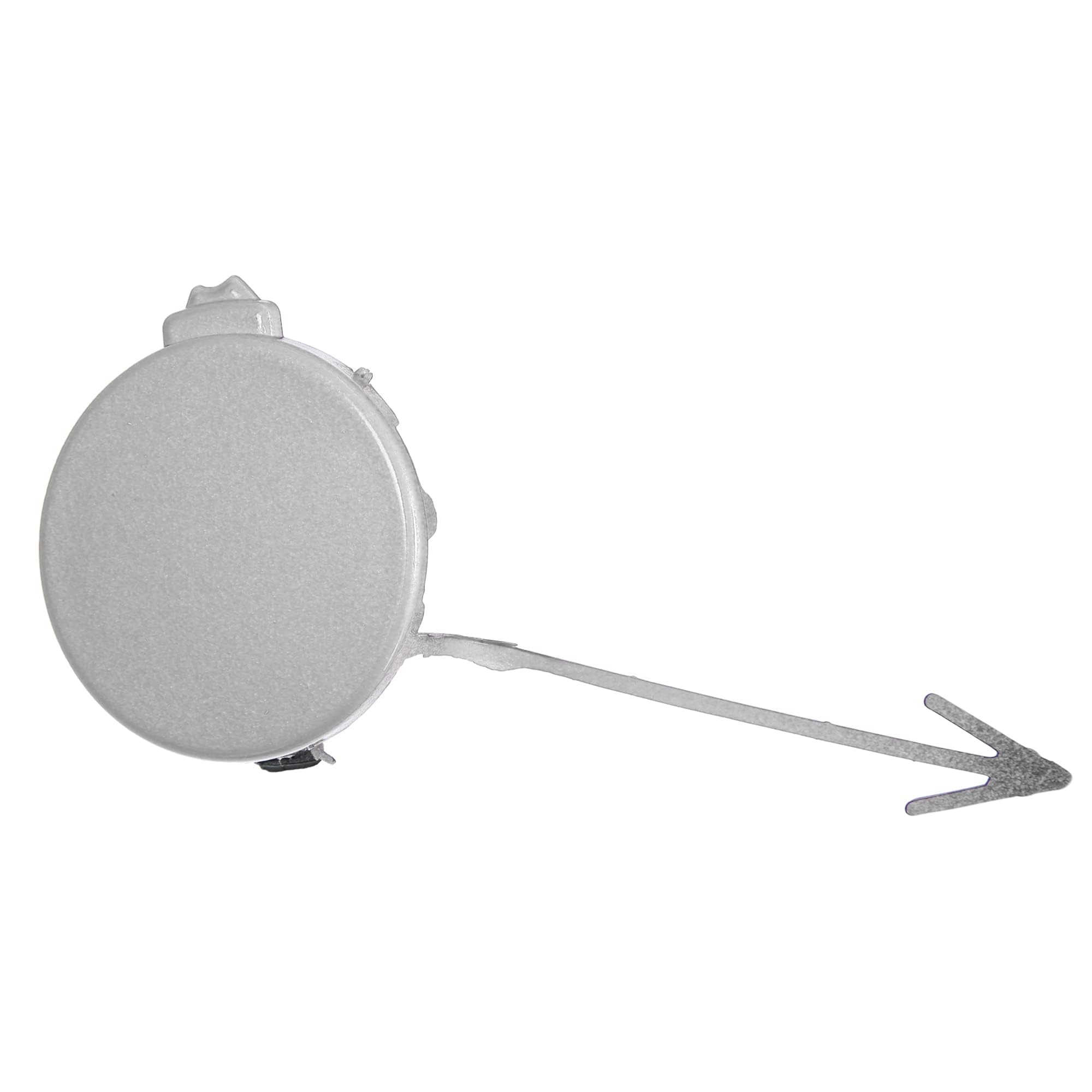 Unifizz Crochet de remorquage pour pare-chocs avant de voiture - Cache trou de rechange 5K0 807 241 pour Volkswagen Golf 6 MK6 2009-2013 - Argenté