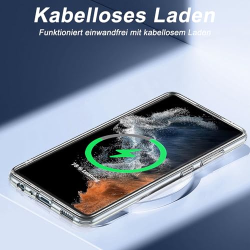 Coque Samsung S22 Ultra transparente fleurs pour éviter les rayures - 7