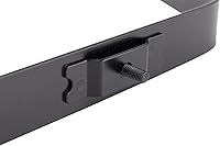 Vista 134 de TRQ Correa de depósito de combustible negra compatible con Toyota RAV4 2006-2018