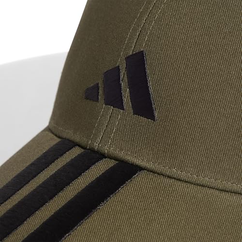 Adidas Unisex Bball 3S Cap New Logo, Olive strata/Black, XXS – Ansicht 3