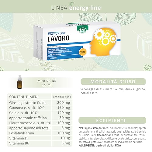 Esi Energy Line Lavoro Flaconcini