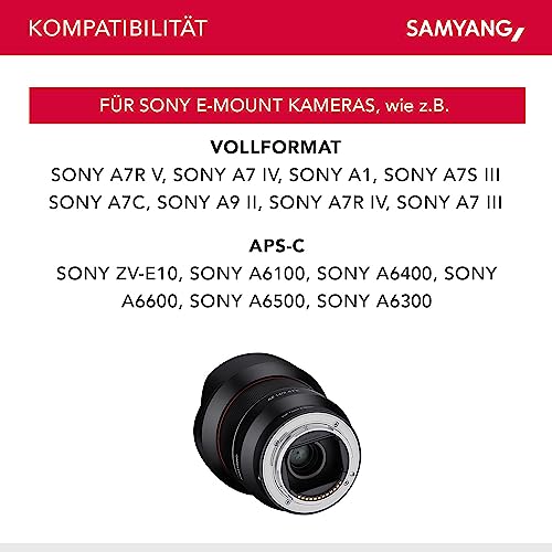 Samyang AF 14mm F2.8 für Sony FE mit Autofokus