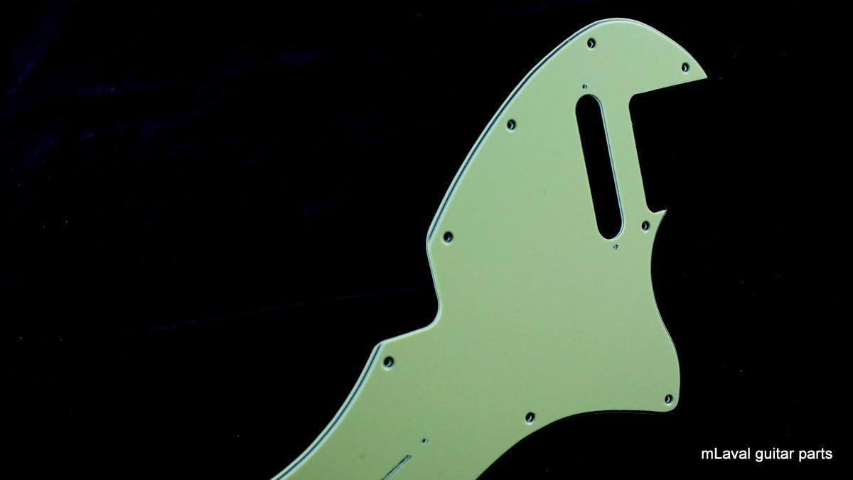 (G14) 69 Telecaster Tele Thinline Re-Issue Style Guitar Pickguard,3Ply Vintage Mint Green
