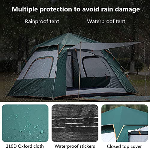 Carpa para camping impermeable para 3-4 personas miniatura 2