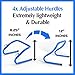 STUHOO Agility Training Equipment Set | Soccer Training Equipment for Kids Youth | Agility Ladder Speed Training Equipment with Bag | Football Training Equipment with Speed Hurdles, Cones for Footwork