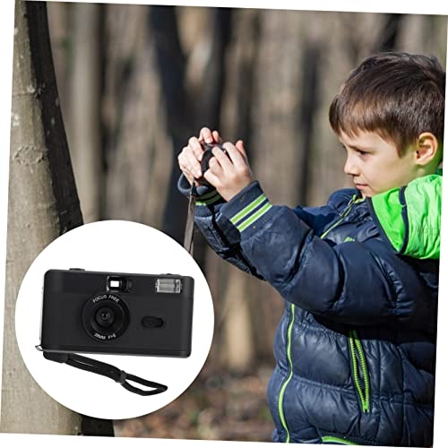 SOLUSTRE 2 Peças Câmera De Filme Câmera Reutilizável Filme De Câmera Portátil Câmera Vintage Abs Câm