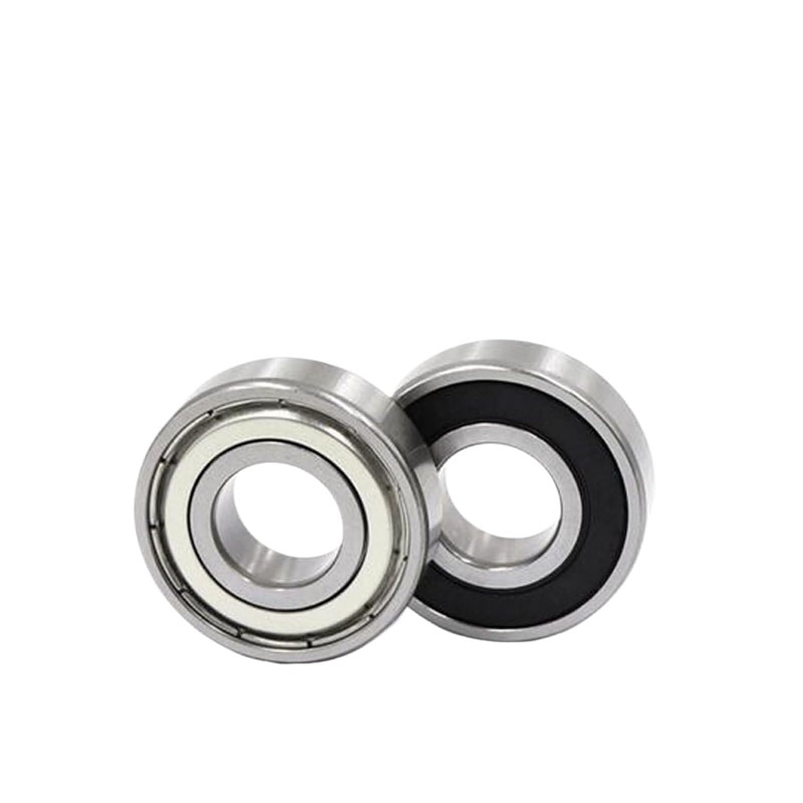Soywim 6203-2Rs Bearing, 2/4Pcs 17X40x12mm 6203Rs 6203Zz 2Rz Rs Miniature Deep Groov Ball Bearings Small Double Shielded Wear Resistance(4Pcs,)