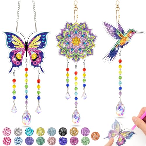 Arts and Crafts for Kids Ages 8-12, Diamond Art Kits