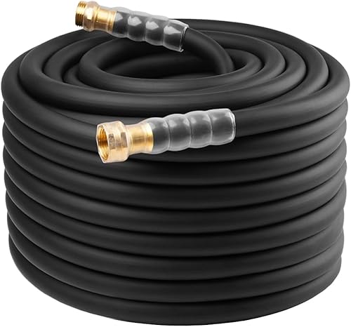 Miniatura 32 de Manguera de jardín premium resistente de 100 pies x 5/8 pulg., presión de trabajo de 300 PSI, presión de rotura de 1000 PSI, manguera de agua de