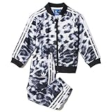  adidas I SS Leo Trainingsanzug Unisex, I SS Leo, schwarz/weiß, 80