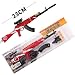 BYWL 1/3 Metal AKM Asalto Rifle Pistola Aleación Arma de Acción Figura Artes Llavero Modelo de Juguete Prop Decoración Artesanía