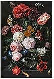 blumenbilder abstrakt gemalt Ideal für Wanddekoration und Heimdekoration. Ein tolles Geschenk für Familie und Freunde.
