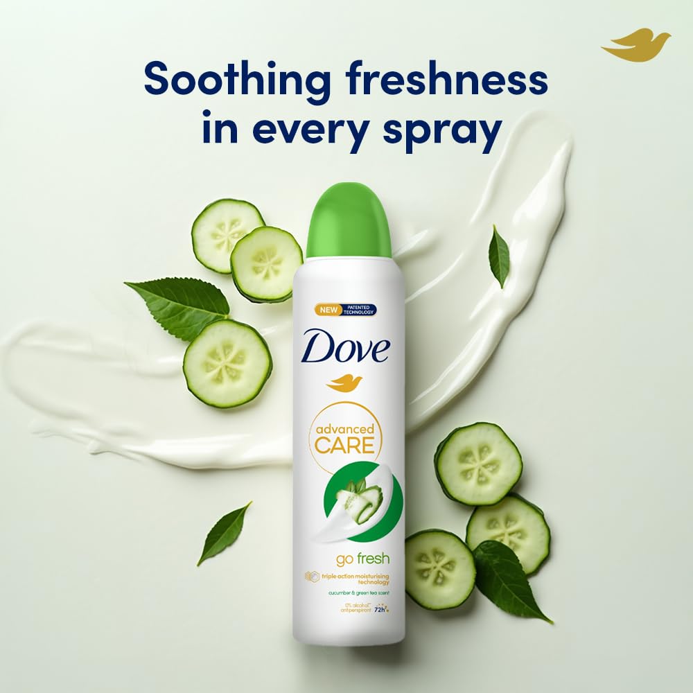 Dove Advanced Care Go Fresh Cucumber & Green Tea Deodorant for