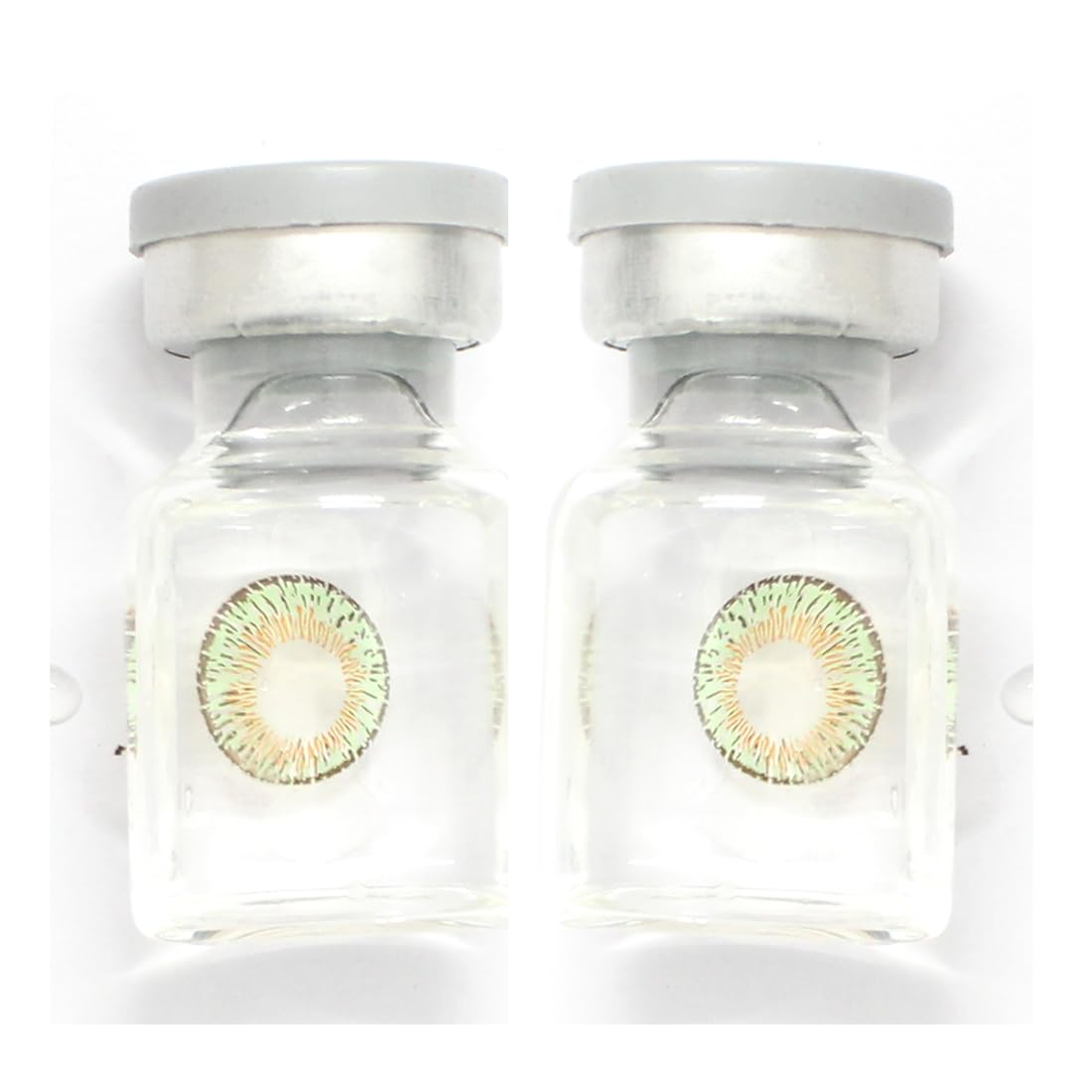 DIAMOND EYE CONTACT LENS 1 PAIR GREEN COLOR